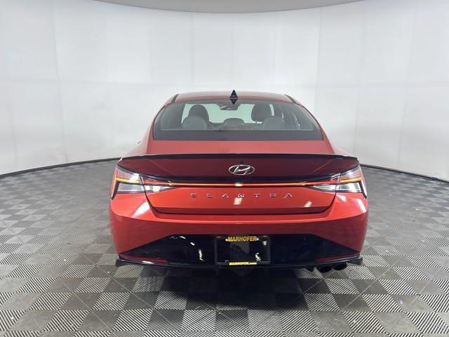 used 2022 Hyundai Elantra car, priced at $19,199