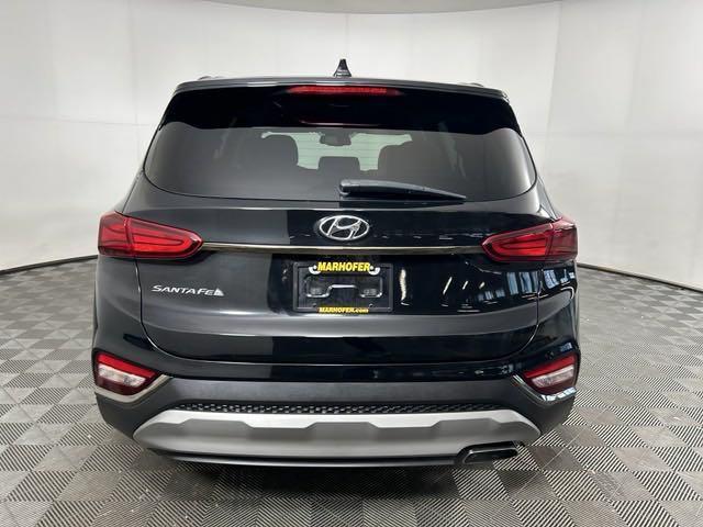 used 2019 Hyundai Santa Fe car, priced at $17,990