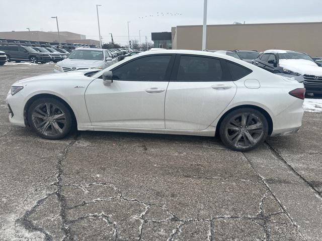 used 2021 Acura TLX car, priced at $29,317