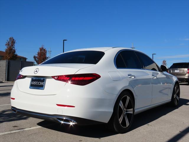 used 2022 Mercedes-Benz C-Class car, priced at $35,700