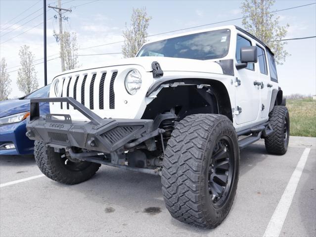 used 2018 Jeep Wrangler Unlimited car, priced at $28,990