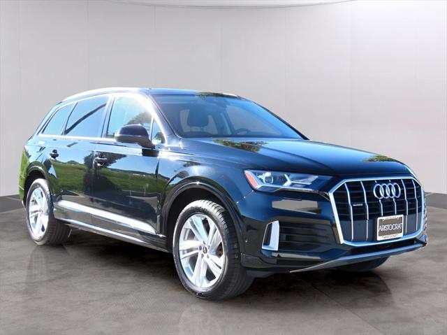 used 2021 Audi Q7 car, priced at $33,900