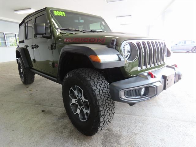 used 2021 Jeep Wrangler Unlimited car, priced at $41,100