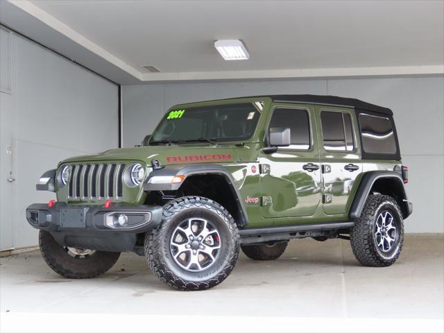 used 2021 Jeep Wrangler Unlimited car, priced at $41,100