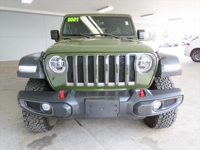 used 2021 Jeep Wrangler Unlimited car, priced at $41,100