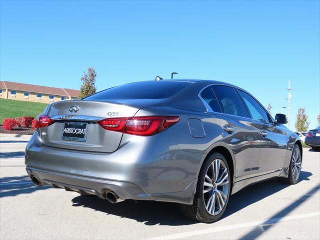 used 2018 INFINITI Q50 car, priced at $20,900