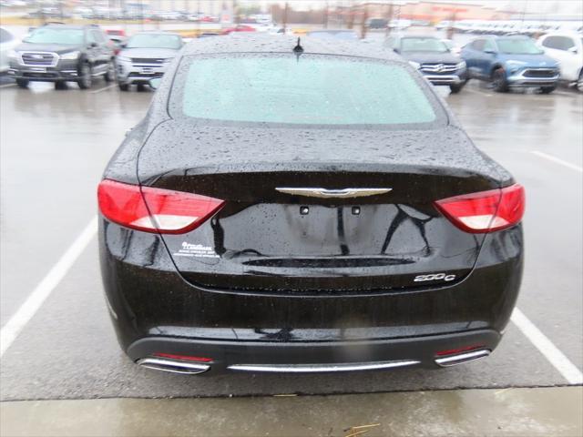 used 2015 Chrysler 200 car, priced at $9,500