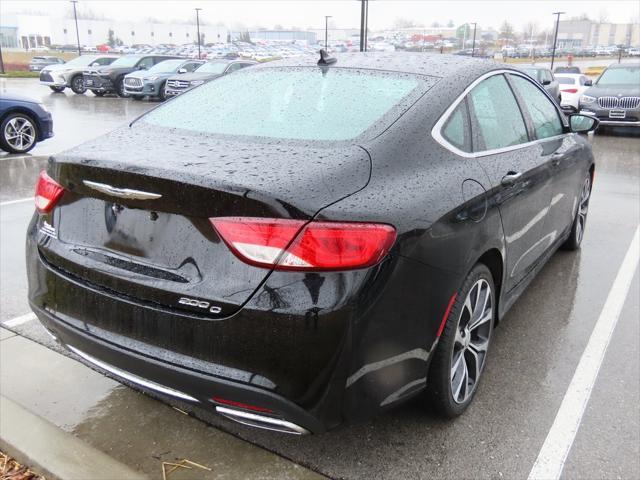 used 2015 Chrysler 200 car, priced at $9,500