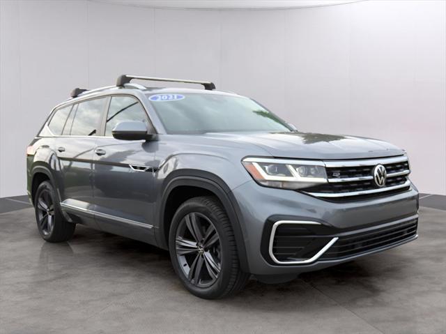 used 2021 Volkswagen Atlas car, priced at $27,500