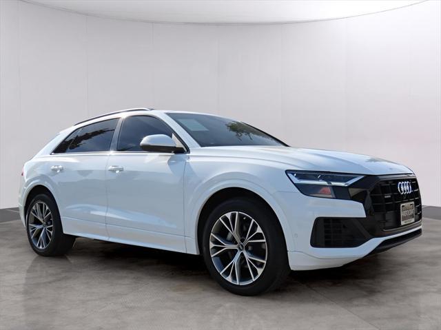 used 2021 Audi Q8 car, priced at $47,900