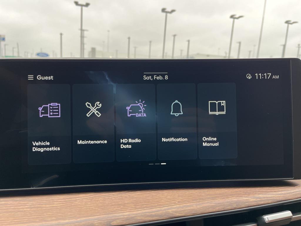 new 2025 Hyundai Santa Fe car, priced at $48,609