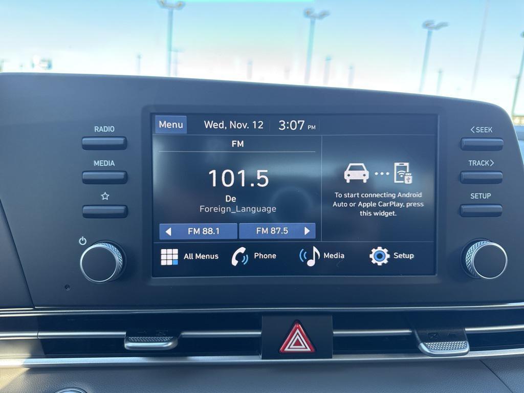 new 2026 Hyundai Elantra car, priced at $25,655