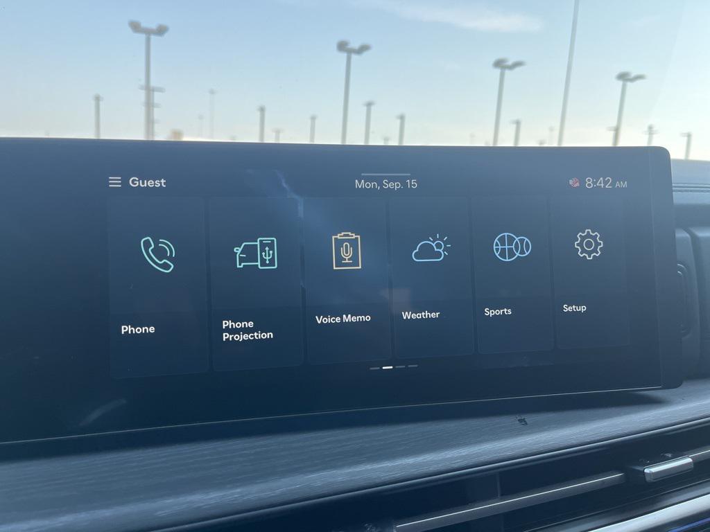 new 2025 Hyundai Santa Fe car, priced at $47,414