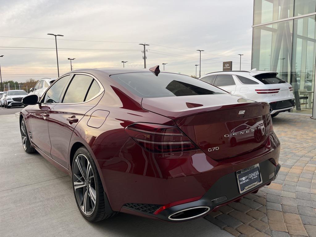 used 2025 Genesis G70 car, priced at $46,985