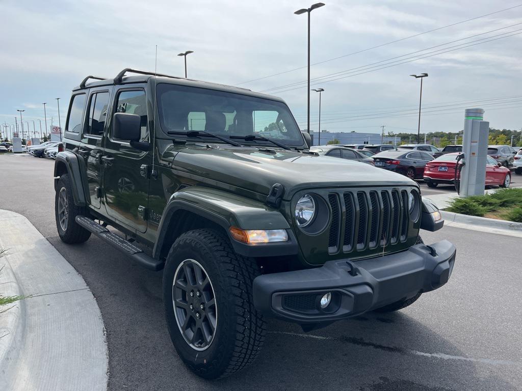 used 2021 Jeep Wrangler Unlimited car, priced at $29,888