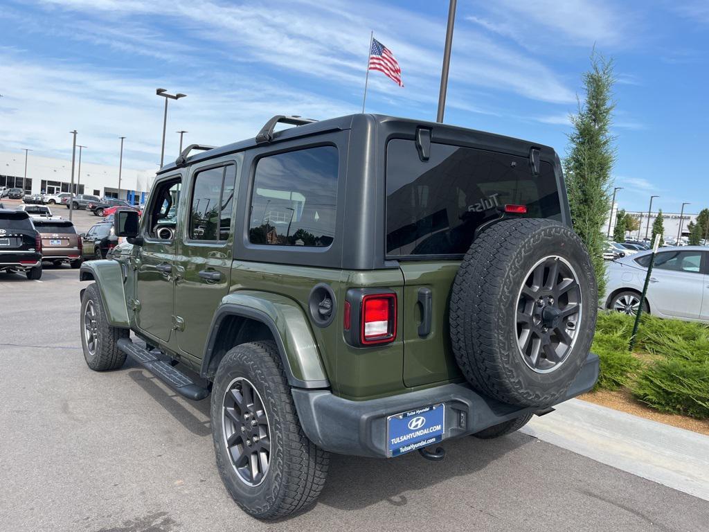 used 2021 Jeep Wrangler Unlimited car, priced at $29,888