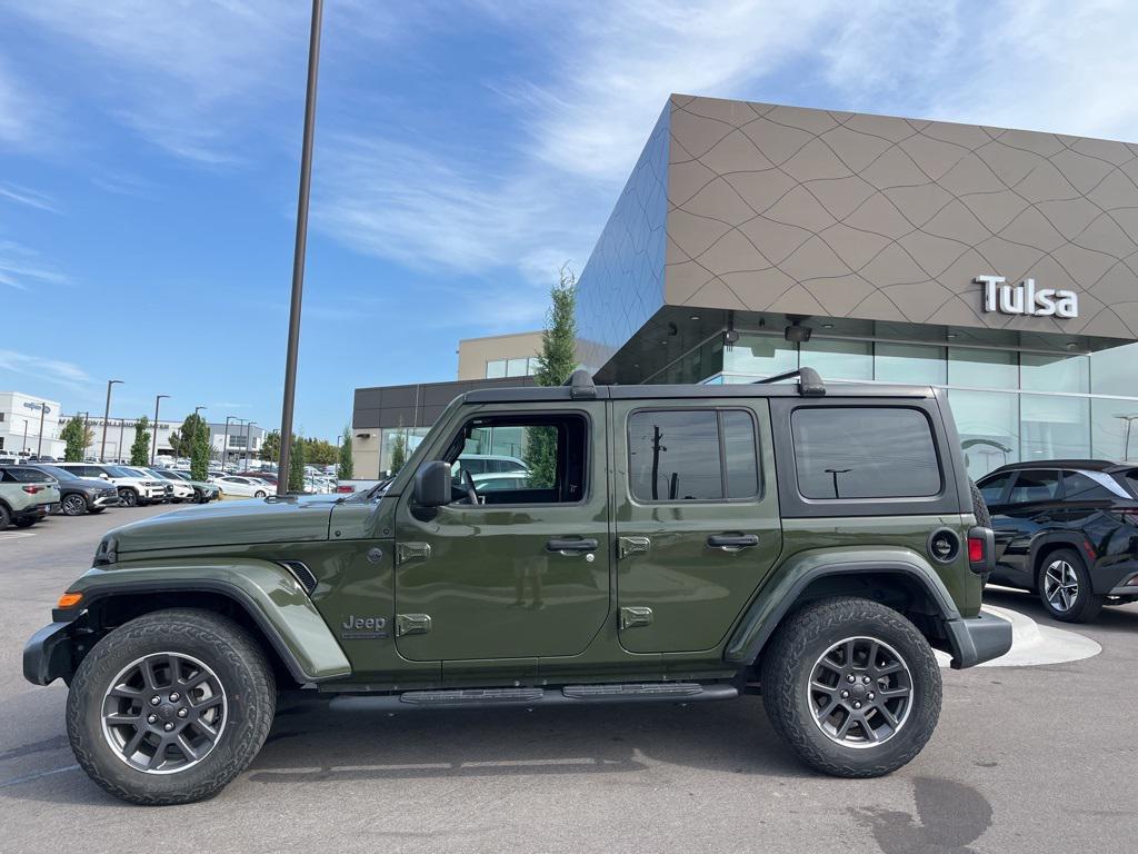used 2021 Jeep Wrangler Unlimited car, priced at $29,888