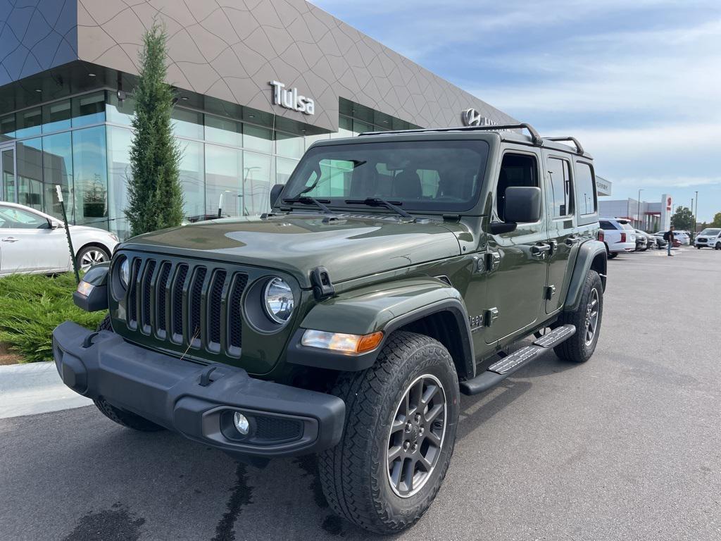 used 2021 Jeep Wrangler Unlimited car, priced at $29,888