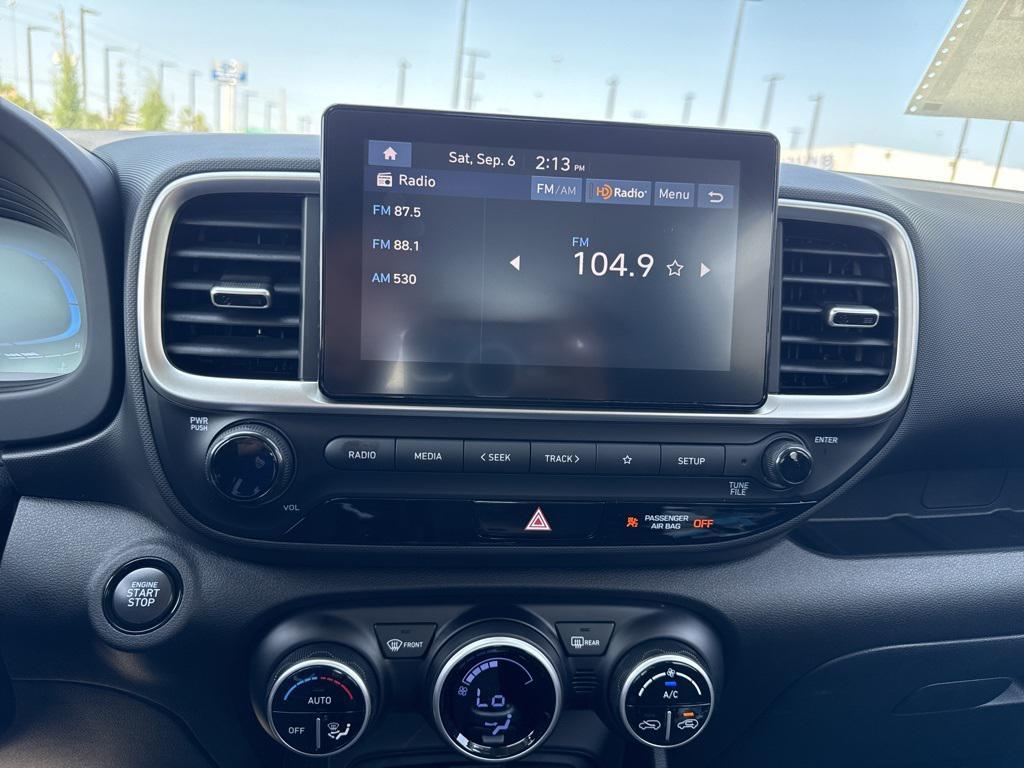 new 2025 Hyundai Venue car, priced at $24,385
