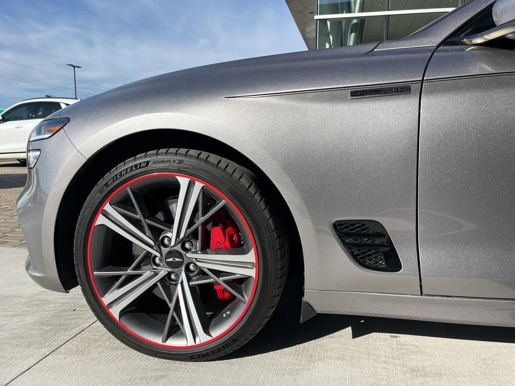 used 2024 Genesis G70 car, priced at $39,695