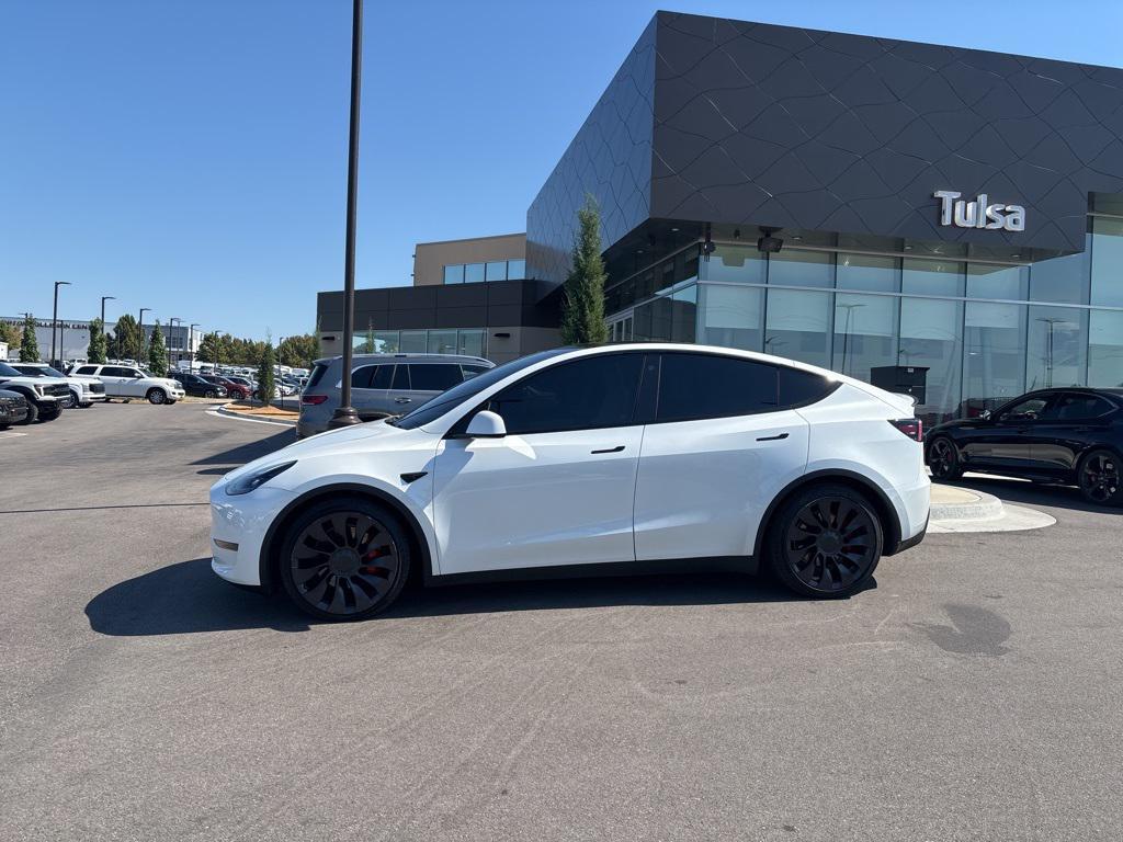 used 2021 Tesla Model Y car, priced at $28,379