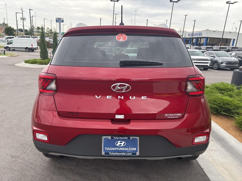 new 2025 Hyundai Venue car, priced at $24,884