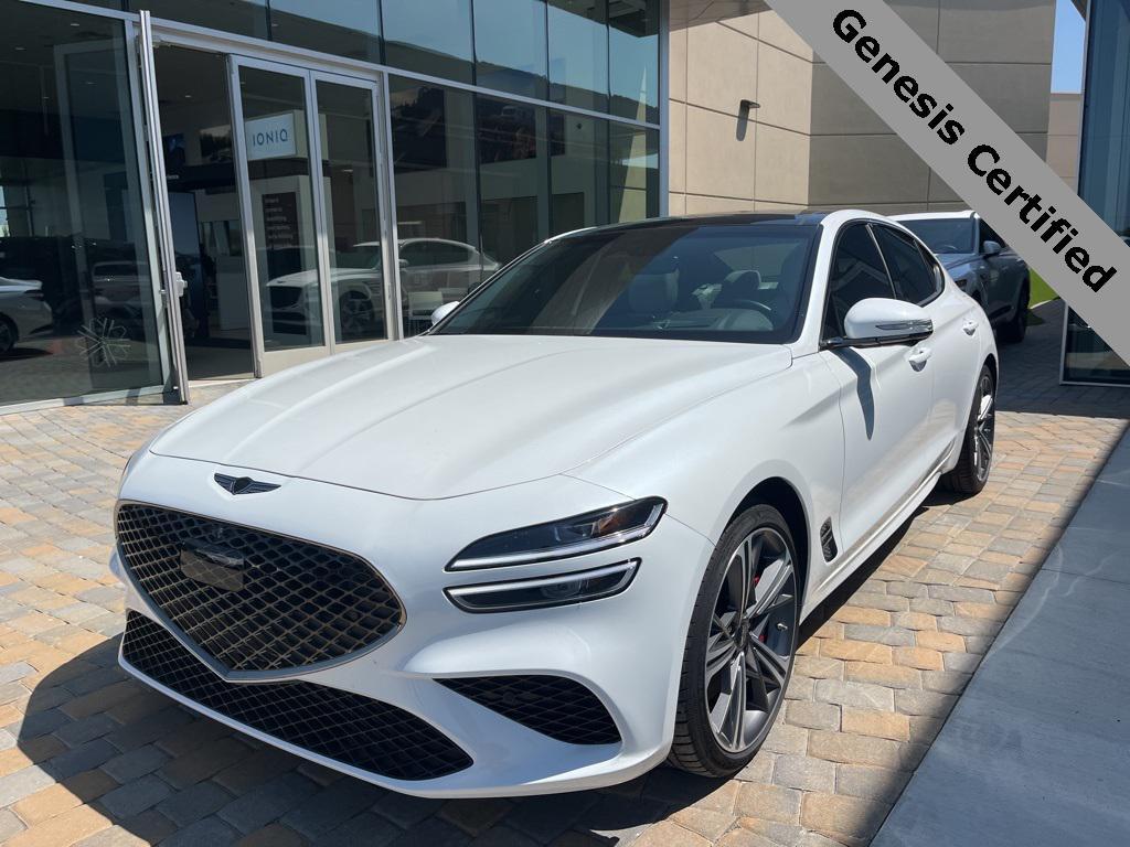 used 2025 Genesis G70 car, priced at $45,799