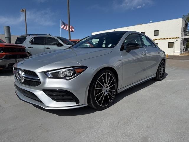 used 2022 Mercedes-Benz AMG CLA 35 car, priced at $41,150