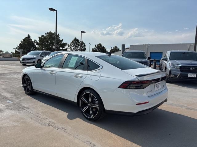 used 2025 Honda Accord Hybrid car, priced at $33,099