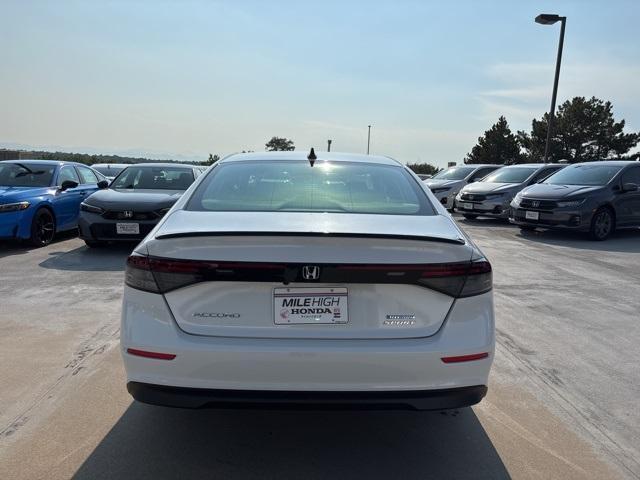 used 2025 Honda Accord Hybrid car, priced at $33,099