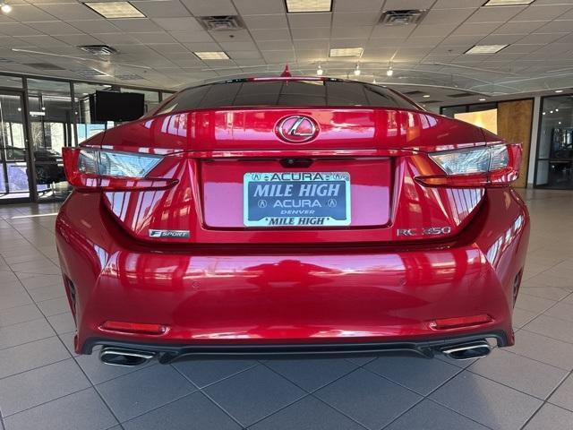 used 2016 Lexus RC 350 car, priced at $28,094