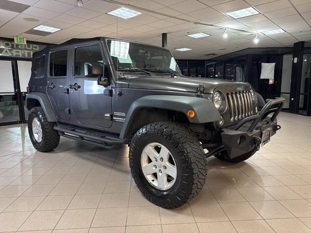 used 2017 Jeep Wrangler Unlimited car, priced at $23,332