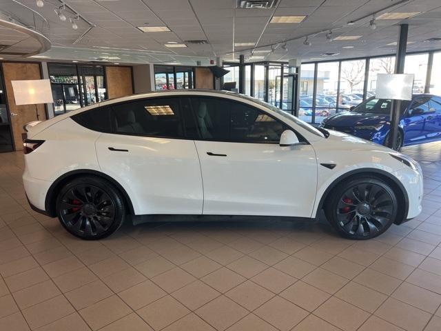 used 2022 Tesla Model Y car, priced at $29,599