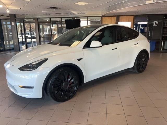 used 2022 Tesla Model Y car, priced at $29,599