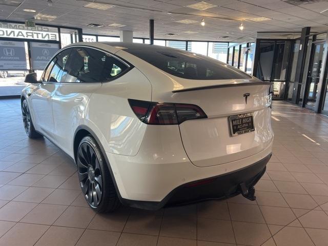 used 2022 Tesla Model Y car, priced at $29,599