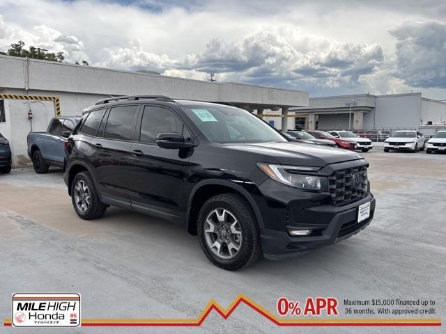 used 2022 Honda Passport car, priced at $35,899