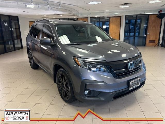 used 2021 Honda Pilot car, priced at $29,099