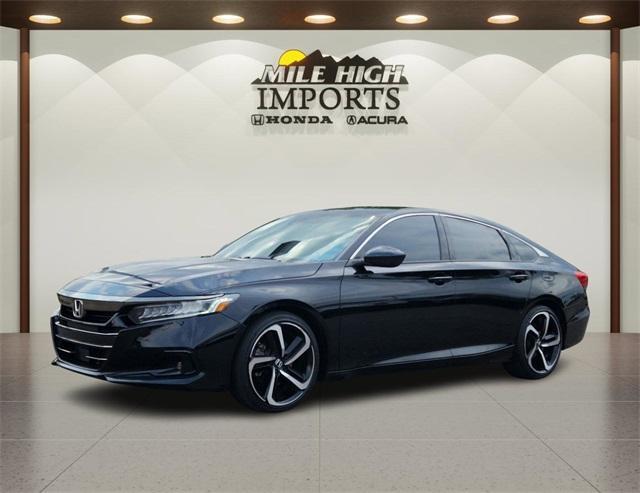 used 2021 Honda Accord car, priced at $23,049