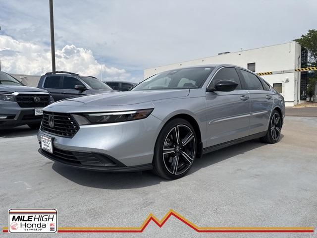 used 2023 Honda Accord Hybrid car, priced at $28,994