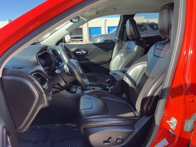 used 2021 Jeep Cherokee car, priced at $27,700