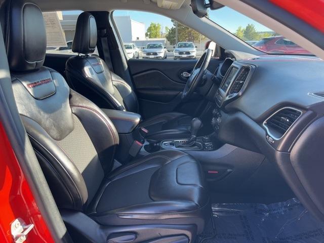 used 2021 Jeep Cherokee car, priced at $27,700