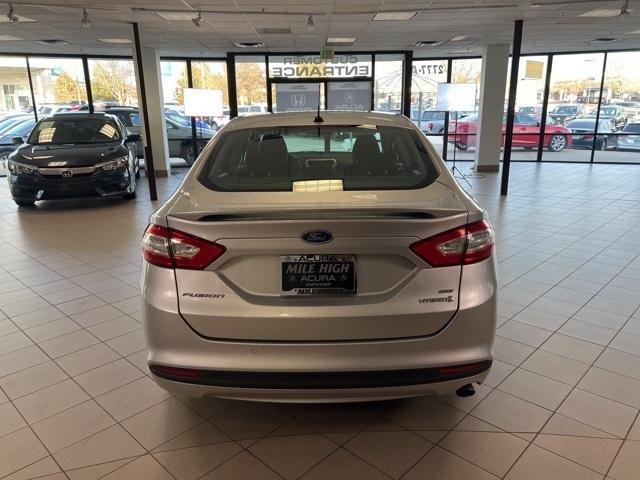 used 2016 Ford Fusion Hybrid car, priced at $12,598