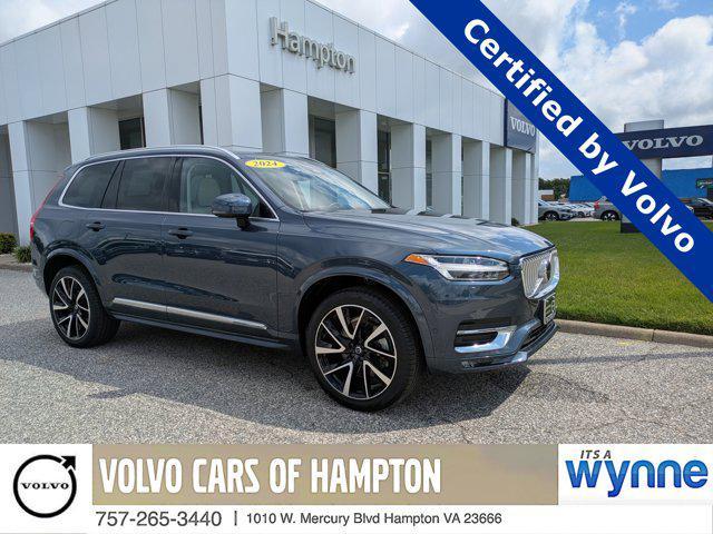 used 2024 Volvo XC90 car, priced at $53,995
