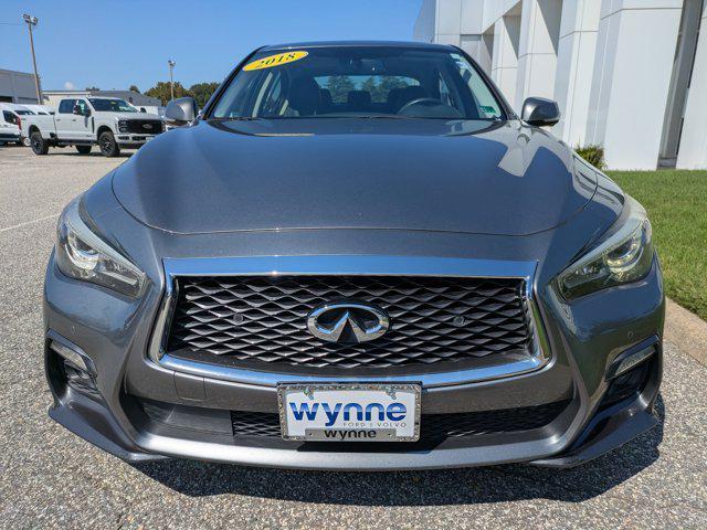 used 2018 INFINITI Q50 car, priced at $23,495