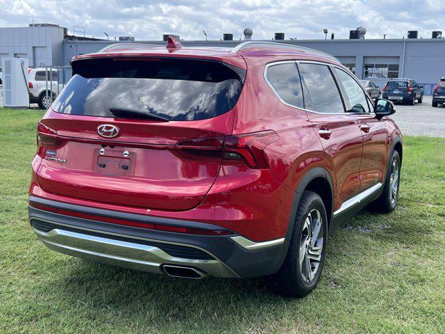 used 2021 Hyundai Santa Fe car, priced at $21,350