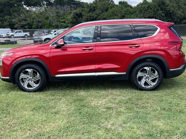 used 2021 Hyundai Santa Fe car, priced at $21,350