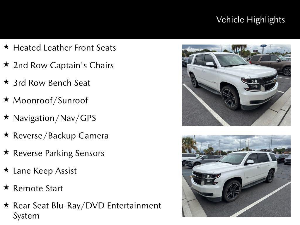 used 2017 Chevrolet Tahoe car, priced at $15,500