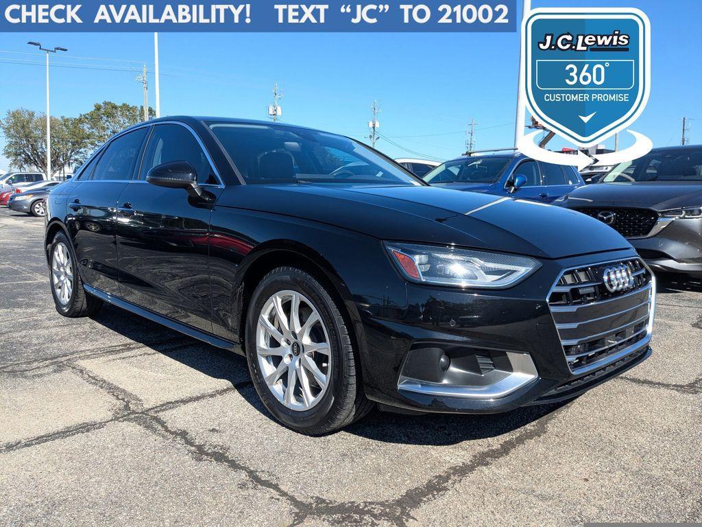 used 2021 Audi A4 car, priced at $21,500