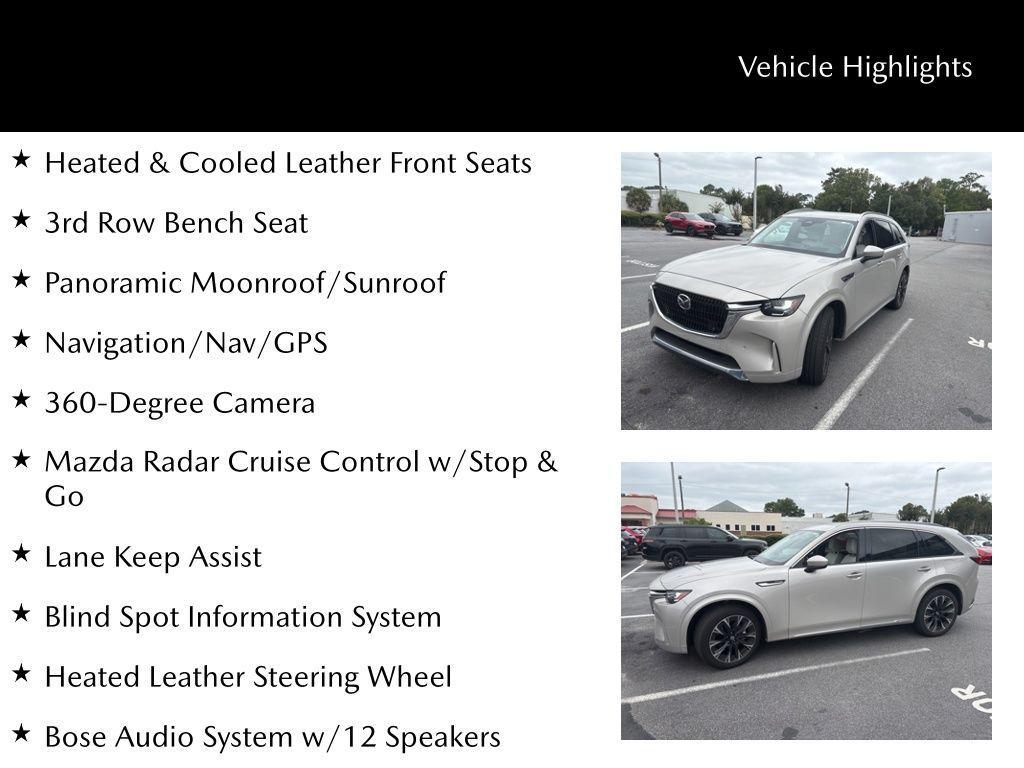 used 2025 Mazda CX-90 car, priced at $47,500