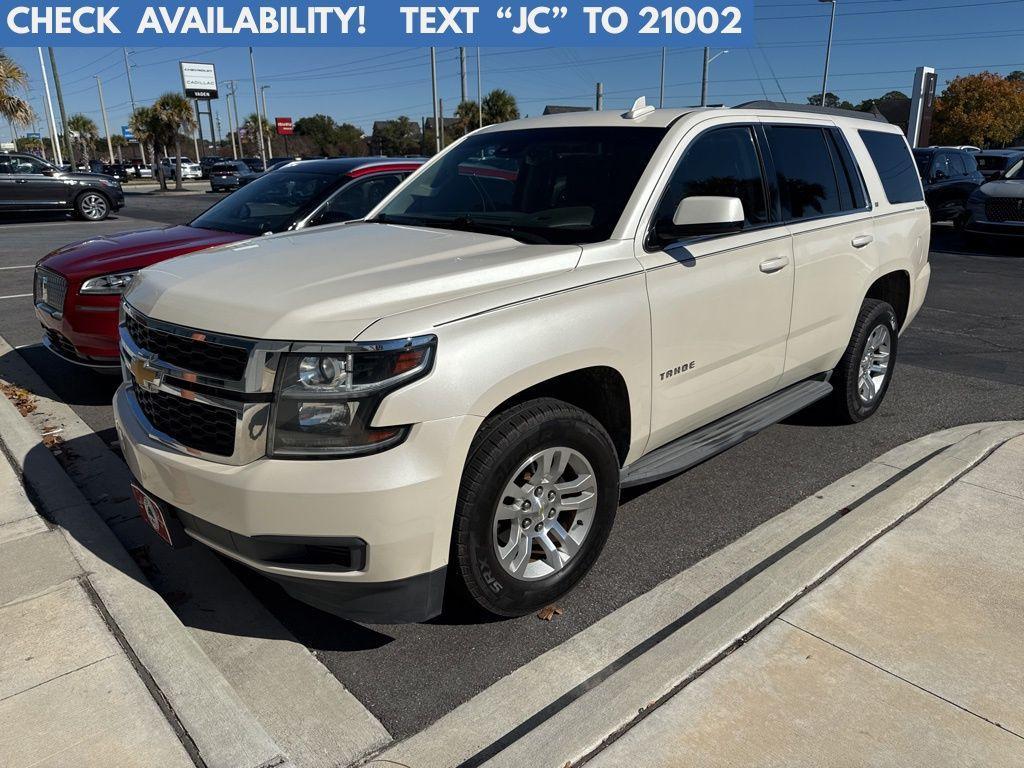 used 2015 Chevrolet Tahoe car, priced at $18,000
